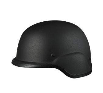 防弹头盔选用超高分子量聚乙烯材料制成带有缓冲垫