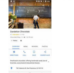 谷歌Maps现在允许您关注企业以保持更新