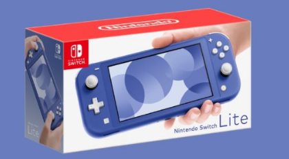 NintendoSwitchLite将于5月21日推出新的蓝色