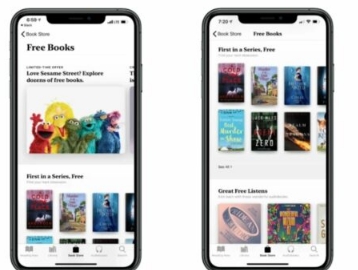 苹果图书为孩子有声读物等提供免费的全天候家庭阅读集
