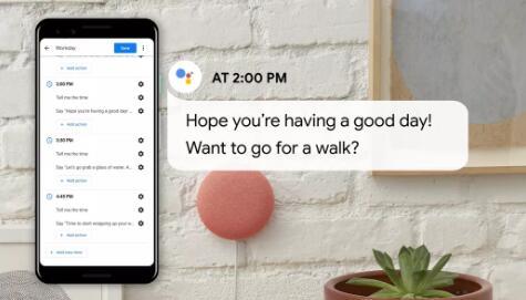 谷歌助理希望与您聊聊整个工作日