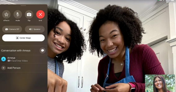 如何在苹果iPadPro上关闭CenterStageFaceTime视频