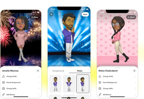 Snapchat可让您在个人资料中以3D形式展示您的Bitmoji