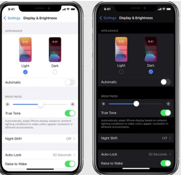 用户可以使用iOS15禁用夜间模式功能