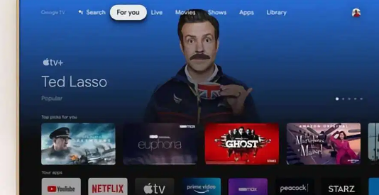AppleTV应用程序现在可在Chromecast和GoogleTV上使用