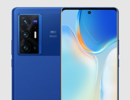 vivoX70Pro+荒野版智能手机推出蓝色皮革背板