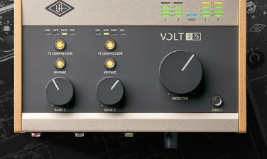 新的UAVolt音频接口以实惠的价格为您的音乐添加经典的录音室声音