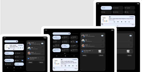 谷歌推出适用于大屏设备的Android 12L