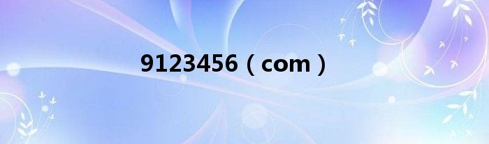 9123456(com)