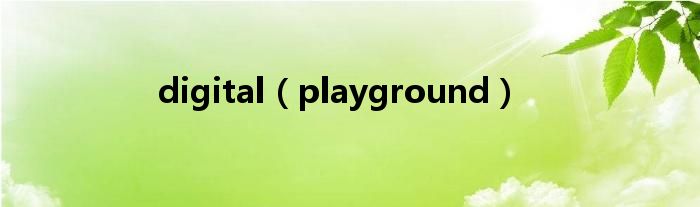 digital(playground)