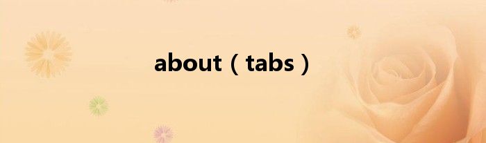 about(tabs)