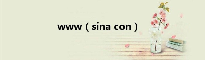 www(sina con)