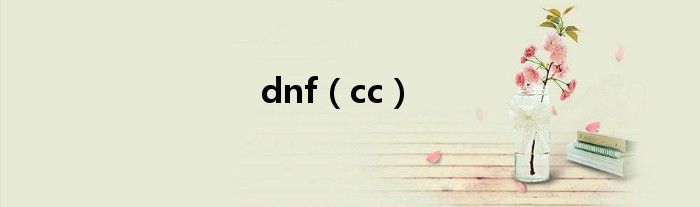 dnf（cc）