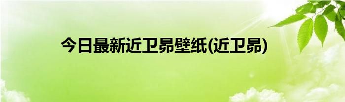 今日最新近卫昴壁纸(近卫昴)