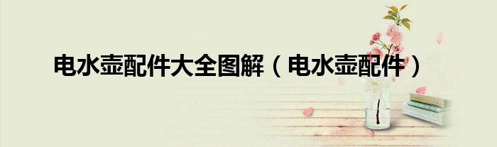 电水壶配件大全图解(电水壶配件)