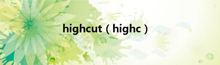highcut(highc)