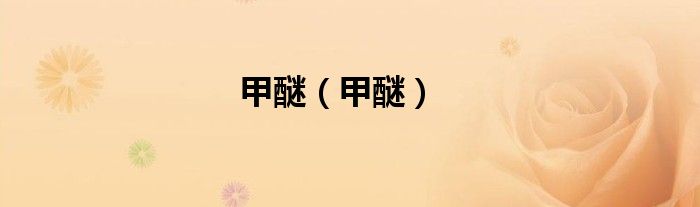 甲醚(甲醚)
