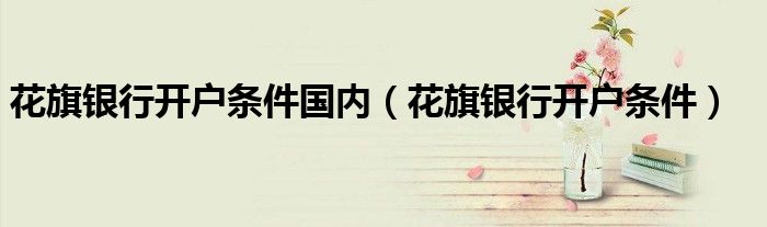 花旗银行开户条件国内(花旗银行开户条件)