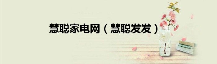 慧聪家电网（慧聪发发）
