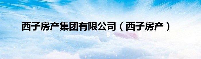 西子房产集团有限公司(西子房产)