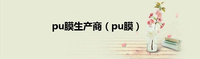 pu膜生产商(pu膜)