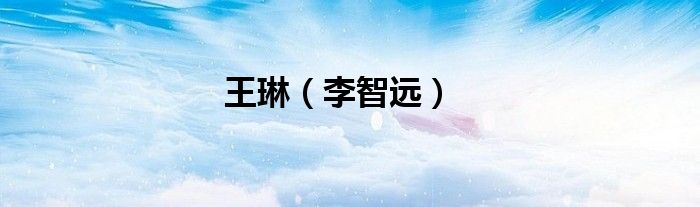 王琳（李智远）