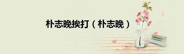 朴志晚挨打（朴志晚）