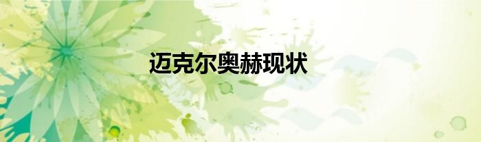 迈克尔奥赫现状