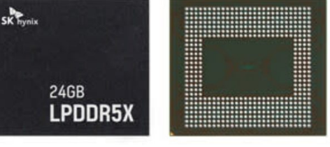 SK海力士开始发货首批24GB LPDDR5X DRAM