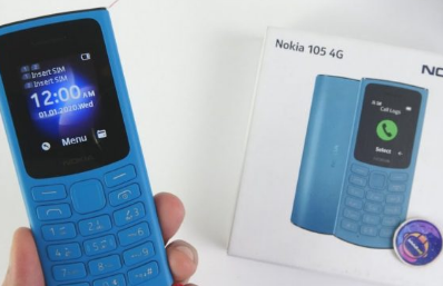 诺基亚105 4G手机配备1.8英寸TFT显示屏