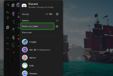 Xbox游戏玩家很快就能以1080p将游戏直接直播到Discord