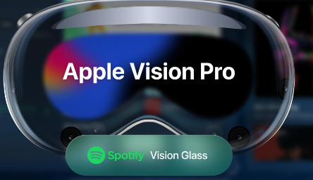 苹果VISION PRO的非官方SPOTIFY界面为音乐应用程序带来了空间计算