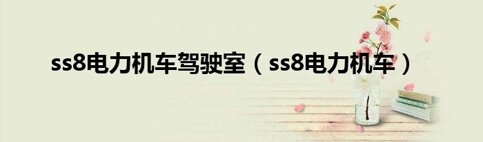 ss8电力机车驾驶室(ss8电力机车)