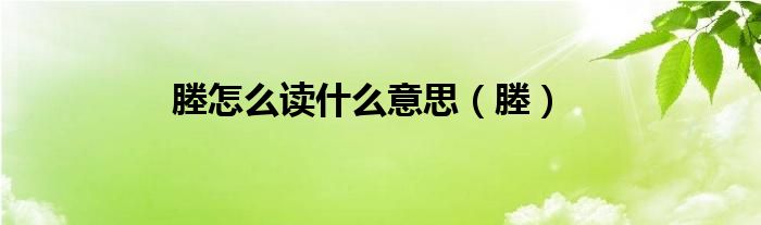 塍怎么读什么意思(塍)