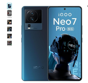 iQOO Neo 7 Pro在亚马逊获得7000卢比巨额折扣