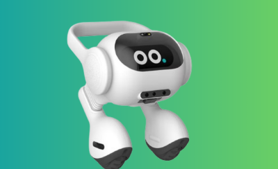 LG新款智能家居中心是一个可爱的小机器人