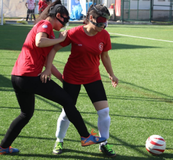 土耳其盲人女足国家队首次亮相世锦赛